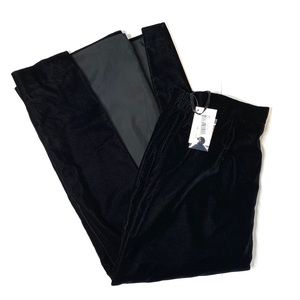 VINTAGE WESTBOUND BLACK VELVET LONG SKIRT 14